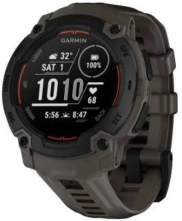 Часы Garmin Instinct E, 45 mm, Black Bezel with Charcoal Band, 010-02933-00