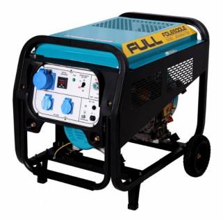 Генератор Full дизельний FDL6500LE, 230V, 50Hz, 6.2kVA/5kW, 12,5