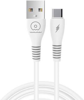 Кабель Wuw USB 2.0 AM to USB-C 1.0m 2.4A X195 white WUW-X195TC