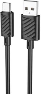 Кабель HOCO USB 2.0 AM to USB-C 1.0m X88 Gratified black 6931474783349