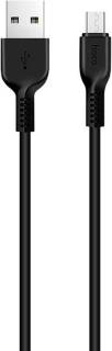 Кабель HOCO USB 2.0 AM to Micro 5P 3.0m 2A X20 black 6957531068945