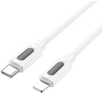 Кабель BOROFONE USB-C to Lightning 1.0m PD silicone BX114 Structur 6941991116834