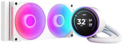 Кулер NZXT Kraken Plus 240 RGB White RL-KR240-W2