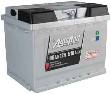 Аккумулятор Autopart 60 Ah/12V Galaxy Silver ARL060-GAS1