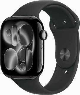 Часы Apple Watch Series 11 GPS 46mm Jet Black Aluminium Case MEUW4RK/A