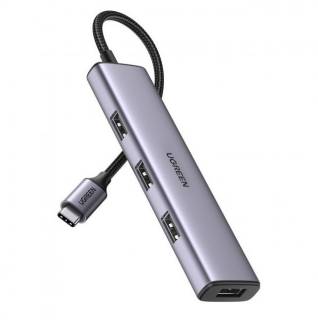 Разветвитель Ugreen USB-C to 4xUSB 20841