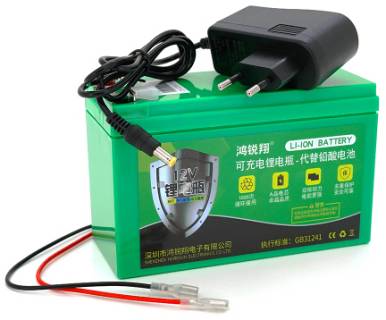 Аккумулятор VOLTRONIC 12 V 10A Li-ion Li12010A
