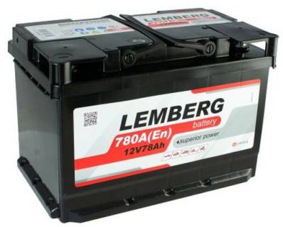 Аккумулятор Lemberg 78 Аh/12V LB78-0