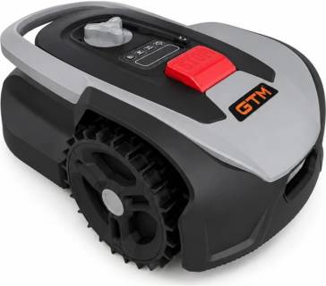 Газонокосилка GTM робот, 20V, АКБ 2Ah, ширина скошування 16см, реком RLM500/16W