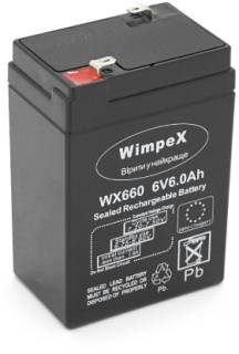 Аккумулятор Wimpex 6V 6Ah Wimpex WX-660