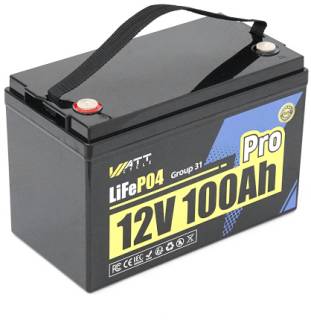 Аккумулятор Wattcycle 12,8V 100Ah, 1,28kWh WT12V100AH110PRO