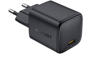 Зарядка ACEFAST A134 PD67W mini GaN USB-C fast Black 6974316285717