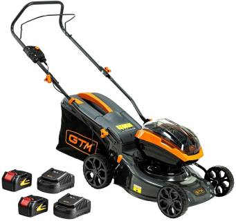 Газонокосилка GTM акумуляторна, 218V, 42см, 24Ah, ЗП BLM42_KIT
