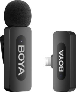Микрофон Boya BY-V1 Lightning Black