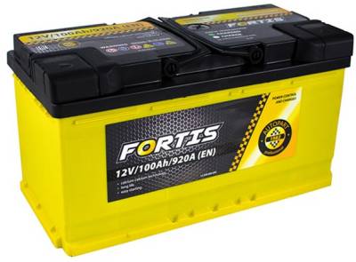 Аккумулятор Fortis 100 Ah/12V Euro FRT100-00