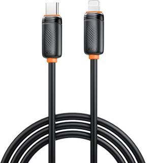 Кабель XO USB-C to Lightning 1.0m 27W black XO-CB-300CL-BK