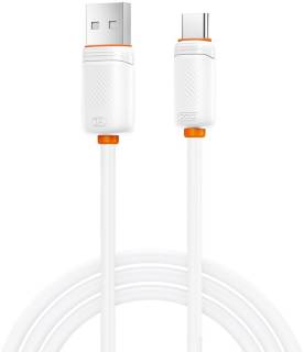 Кабель XO USB 2.0 AM to USB-C 1.0m 3A white XO-CB-300UC-WH