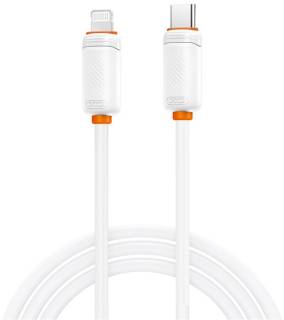 Кабель XO USB-C to Lightning 1.0m 27W white XO-CB-300CL-WH