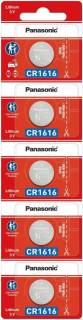 Батарейка Panasonic CR-1616/5BE