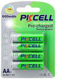 Аккумулятор PKCELL PC/AA600-4BA/09321