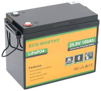 Аккумулятор Dyness 25,6V 100Ah (80/100A) Eco-Worthy-251002