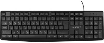 Клавиатура HAVIT KB206 USB UA Black HV-KB206-BK