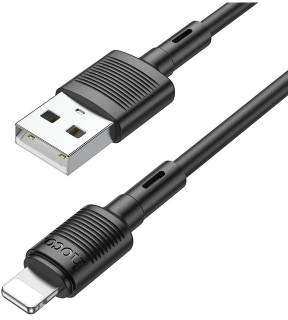 Кабель HOCO USB 2.0 AM to Lightning 1.0m 2.4A X83 black 6931474770868