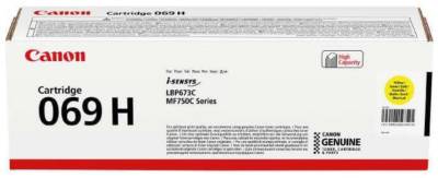 Картридж Canon Cartridge 069H Yellow(5.5K) 5095C002AA