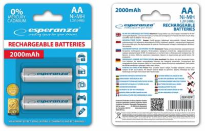 Аккумулятор Esperanza EZA103W (AA x 2)