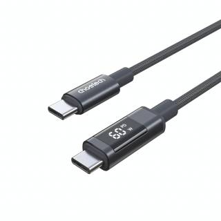 Кабель Choetech PD60W USB-C to USB-C 1.2m XCC-1068-GY