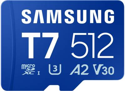 Флеш-карта Samsung 512GB microSDXC class 10 UHS-I U3 V30 A2 T7 MB-MB512T/WW