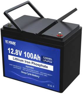 Аккумулятор Eco-Worthy 12,8V 100Ah, (50/100A) DC HOUSE-12100