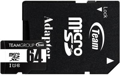 Флеш-карта Team 64Gb microSDXC class 10 TUSDX64GCL10U03