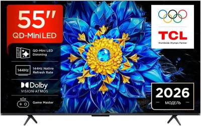 Телевизор Tcl 55 QD-Mini LED P8L Dimming TV 2026 55P8L