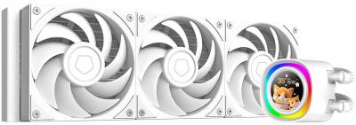 Кулер ID-Cooling FX360 LCD PE WHITE