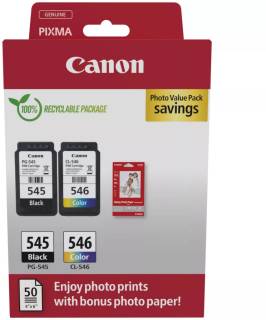 Картридж Canon PG-545/CL-546 Multipack BK+Color 8287B008