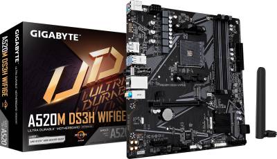 Материнская плата Gigabyte A520M DS3H WIFI6E