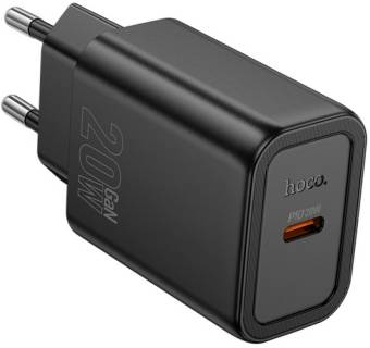 Зарядка HOCO N60 Gentle USB-C PD20W Black 6942007644174