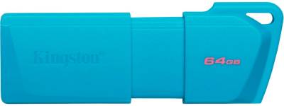Флешка Kingston 64GB DataTraveler Exodia M USB 3.2 Gen1 Aqua Blue KC-U2L64-7LB