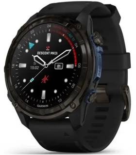 Часы Garmin Descent Mk3i 51mm Cbn Gry DLC Ti/Blk Dive Cmptr, E 010-02752-16