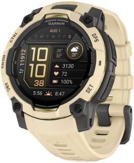Часы Garmin Instinct 3, 45mm, AMOLED, Citrine/Gray with Citrin 010-02936-02