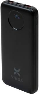 Павербанк Vinga 10000 mAh 22.5W Display Black VPBB1022