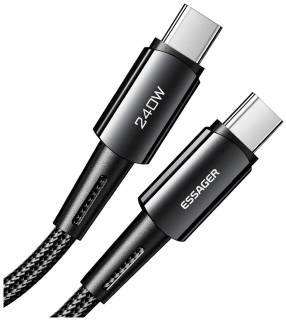 Кабель ESSAGER USB-C to USB-C 2.0m 240W EXCTT3-CGA0G-P
