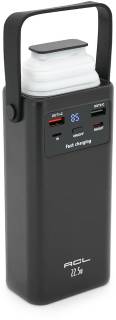 Павербанк Acl 30000mAh, 22.5W, USB/Micro/Type-C/Lighting, Flashl ACL PW-112
