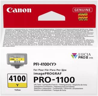 Картридж Canon PFI-4100 Yellow 6780C001