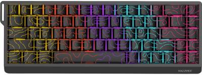 Клавиатура Ajazz NacodeX NK68 V2 Red Switch LED USB UA Black NK68-V2-R-S-B