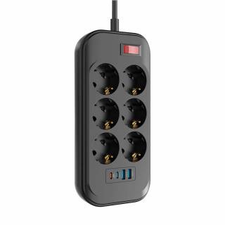 Фильтр ColorWay CW-CHE64PDB 6 роз, 4USB