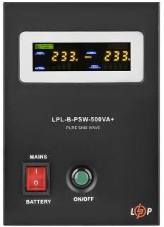 ИБП LogicPower LPL-B-PSW-500VA+ ( 350W ) 12V lp37709