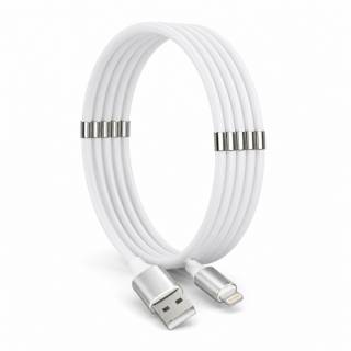 Кабель XoKo USB 2.0 AM to Lightning 1.0m 2.4A white XK-UTL-001-WH