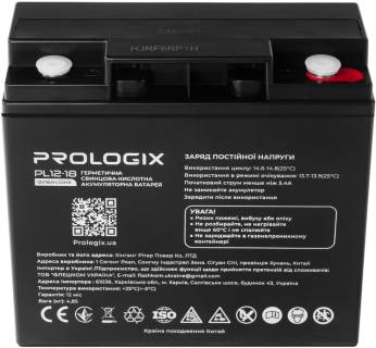 Аккумулятор ProLogiX PL12-18